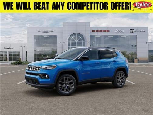 Hydro Blue Pearlcoat 2026 Jeep Compass Limited Altitude