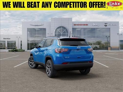 Hydro Blue Pearlcoat 2026 Jeep Compass Limited Altitude