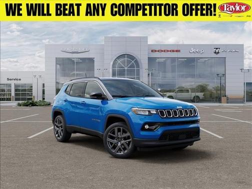 Hydro Blue Pearlcoat 2026 Jeep Compass Limited Altitude