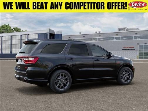 Black 2026 Dodge Durango GT HEMI V8