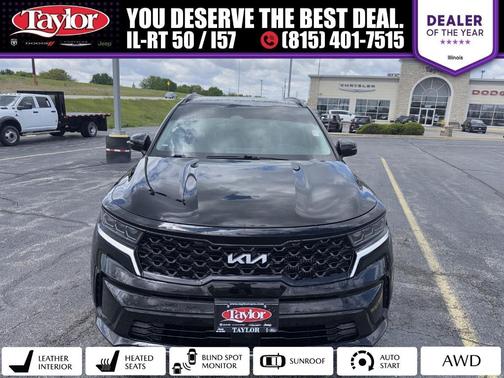 Ebony Black 2022 Kia Sorento SX