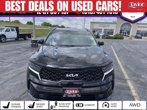 Ebony Black 2022 Kia Sorento SX
