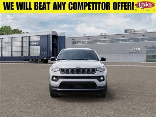 Bright White Clearcoat 2026 Jeep Compass Latitude