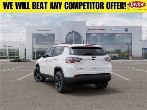 Bright White Clearcoat 2026 Jeep Compass Latitude