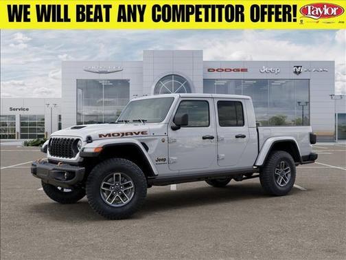 Bright White Clearcoat 2026 Jeep Gladiator Mojave