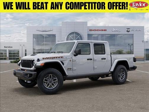 Bright White Clearcoat 2026 Jeep Gladiator Mojave