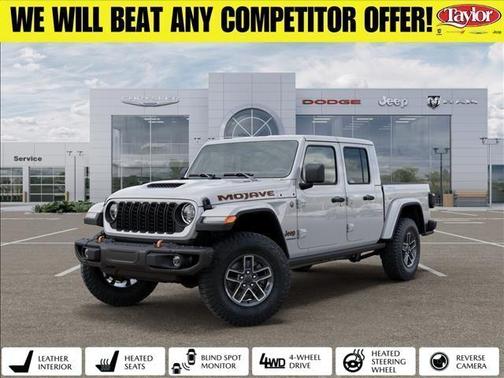 Bright White Clearcoat 2026 Jeep Gladiator Mojave