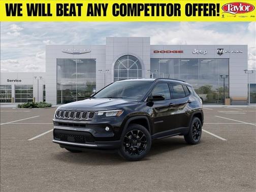 Diamond Black 2026 Jeep Compass Latitude