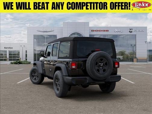 Black Clearcoat 2026 Jeep Wrangler Sport