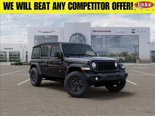 Black Clearcoat 2026 Jeep Wrangler Sport