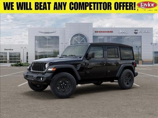 Black Clearcoat 2026 Jeep Wrangler Sport