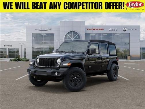 Black Clearcoat 2026 Jeep Wrangler Sport