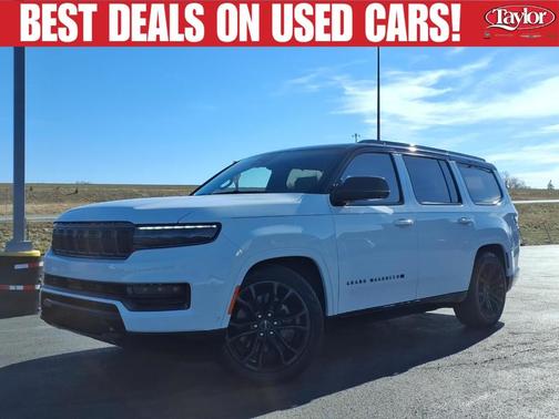 Bright White Clearcoat 2024 Jeep Grand Wagoneer Series II