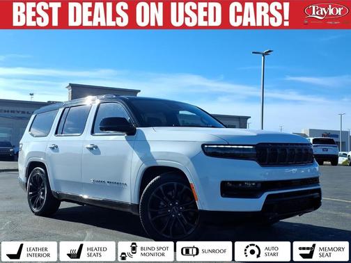 Bright White Clearcoat 2024 Jeep Grand Wagoneer Series II