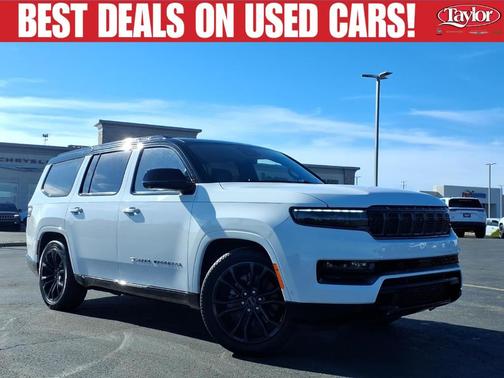 Bright White Clearcoat 2024 Jeep Grand Wagoneer Series II
