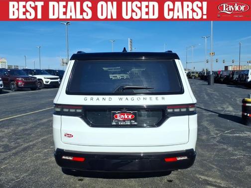 Bright White Clearcoat 2024 Jeep Grand Wagoneer Series II