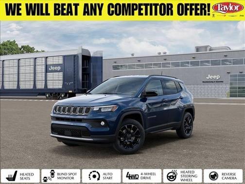 Blue 2026 Jeep Compass Latitude
