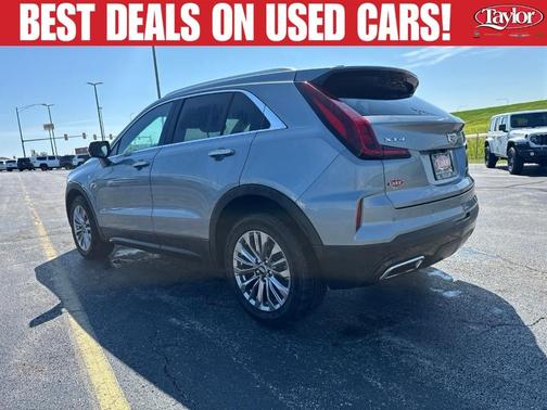 Silver Metallic 2025 Cadillac XT4 Premium Luxury