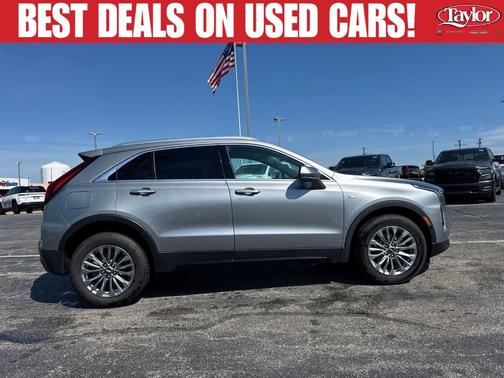 Silver Metallic 2025 Cadillac XT4 Premium Luxury