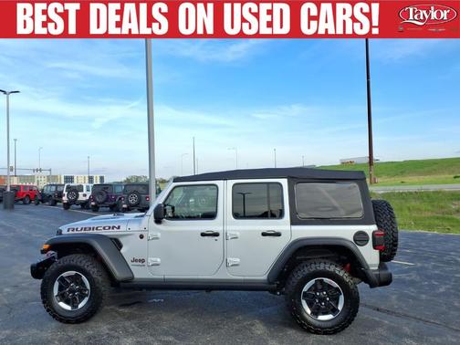 Silver Zynith Clearcoat 2022 Jeep Wrangler Unlimited Rubicon