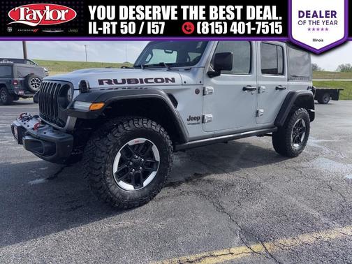 Silver Zynith Clearcoat 2022 Jeep Wrangler Unlimited Rubicon