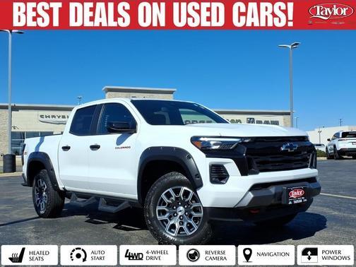 Summit White 2023 Chevrolet Colorado Z71