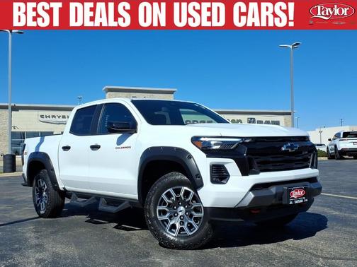 Summit White 2023 Chevrolet Colorado Z71