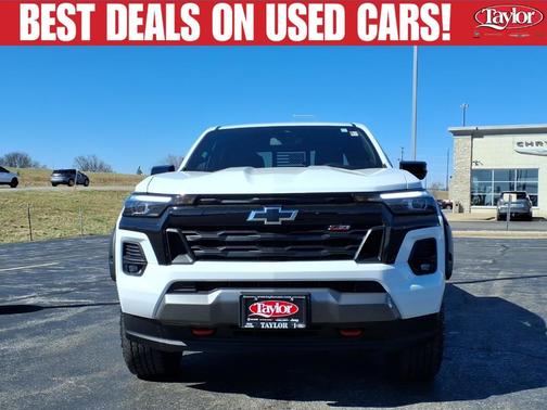 Summit White 2023 Chevrolet Colorado Z71