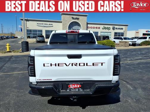 Summit White 2023 Chevrolet Colorado Z71