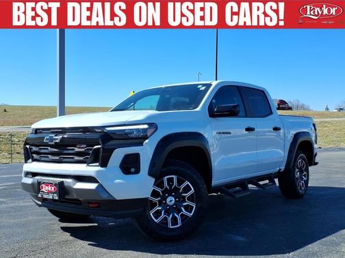 Summit White 2023 Chevrolet Colorado Z71