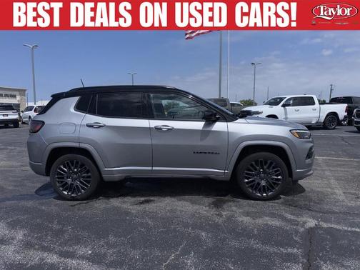 Billet Silver Metallic Clearcoat 2023 Jeep Compass Altitude