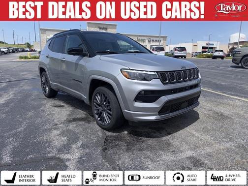 Billet Silver Metallic Clearcoat 2023 Jeep Compass Altitude