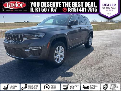 Metallic 2023 Jeep Grand Cherokee Limited