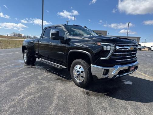 Black 2024 Chevrolet Silverado 3500 LTZ
