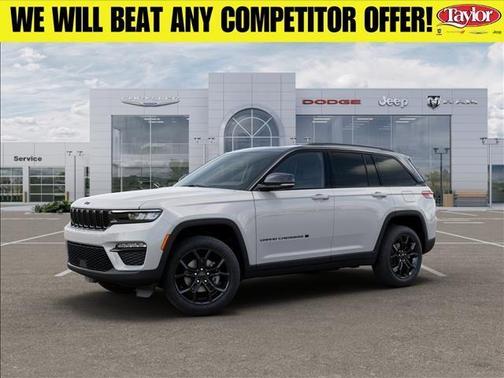 Bright White Clearcoat 2025 Jeep Grand Cherokee Limited