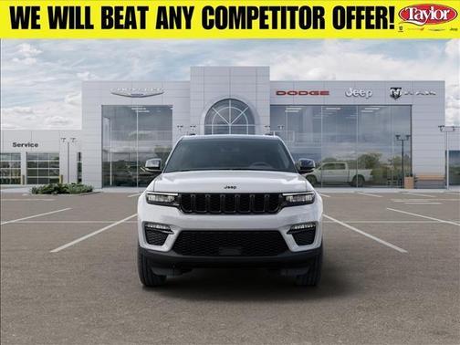 Bright White Clearcoat 2025 Jeep Grand Cherokee Limited