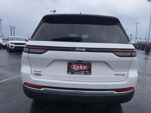 Bright White Clearcoat 2023 Jeep Grand Cherokee Limited