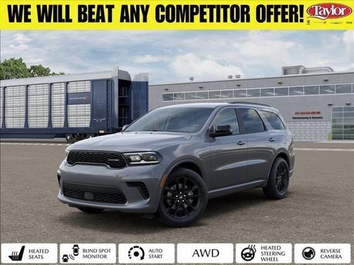 Gray 2026 Dodge Durango GT