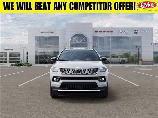 Bright White Clearcoat 2026 Jeep Compass Limited
