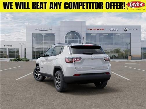 Bright White Clearcoat 2026 Jeep Compass Limited