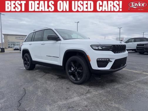 Bright White Clearcoat 2023 Jeep Grand Cherokee Limited