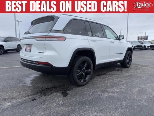 Bright White Clearcoat 2023 Jeep Grand Cherokee Limited