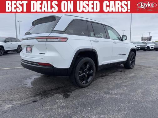 Bright White Clearcoat 2023 Jeep Grand Cherokee Limited