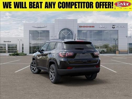 Diamond Black 2026 Jeep Compass Latitude