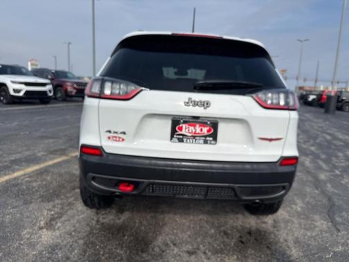 Bright White Clearcoat 2022 Jeep Cherokee Trailhawk