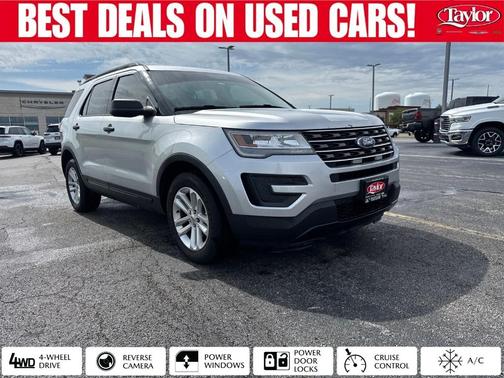 Ingot Silver 2017 Ford Explorer Base