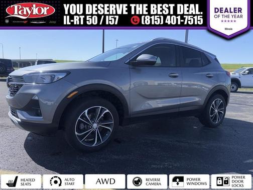 Moonstone Gray Metallic 2023 Buick Encore GX Select