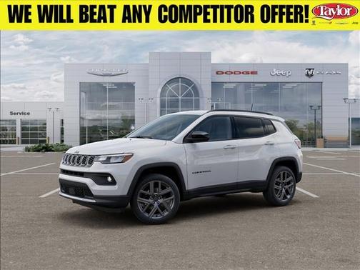 Bright White Clearcoat 2026 Jeep Compass Latitude