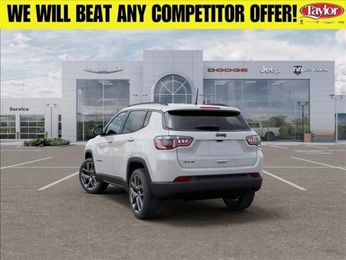 Bright White Clearcoat 2026 Jeep Compass Latitude