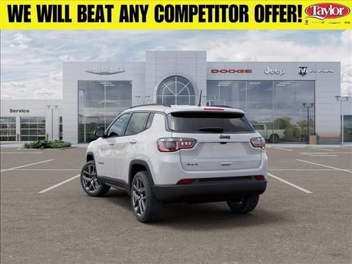 Bright White Clearcoat 2026 Jeep Compass Latitude